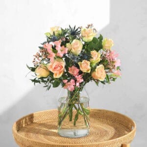 Mi orgullo Les Fleurs jarrón