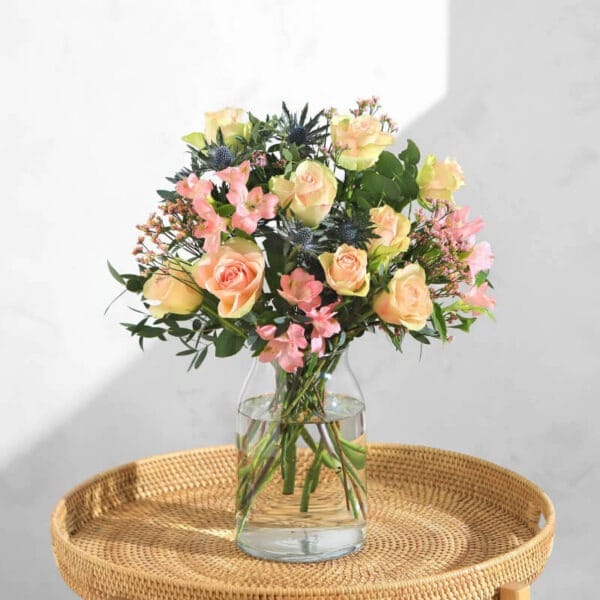 Mi orgullo Les Fleurs jarrón