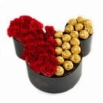 Mini Box Mickey 30 rosas