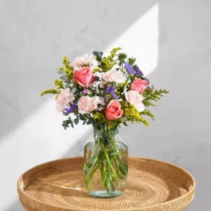 Te aprecio Les Fleurs jarrón